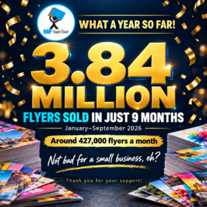 3.84 Million Flyers, What a Year!