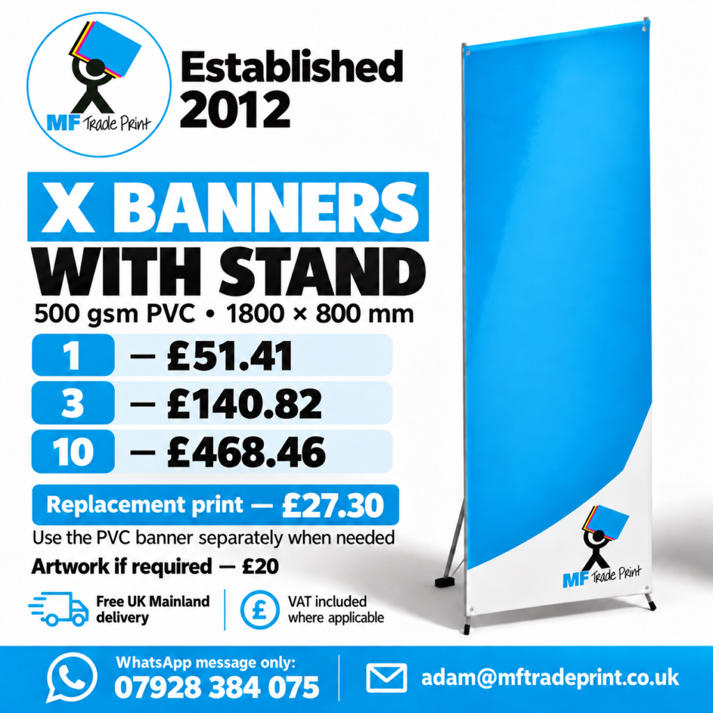 MF Trade print x PVC banners