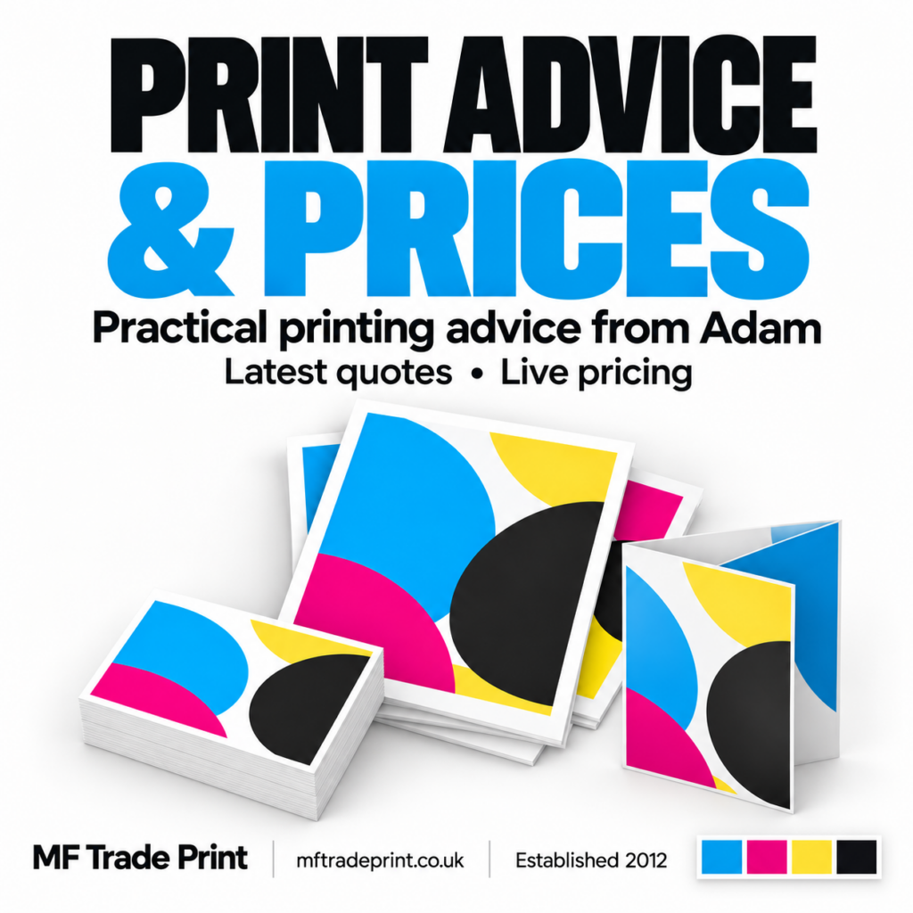 Print Advice & Prices