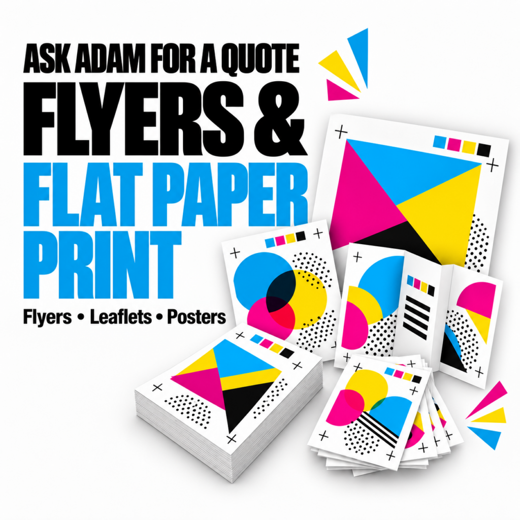 Flyers & Flat Paper Print