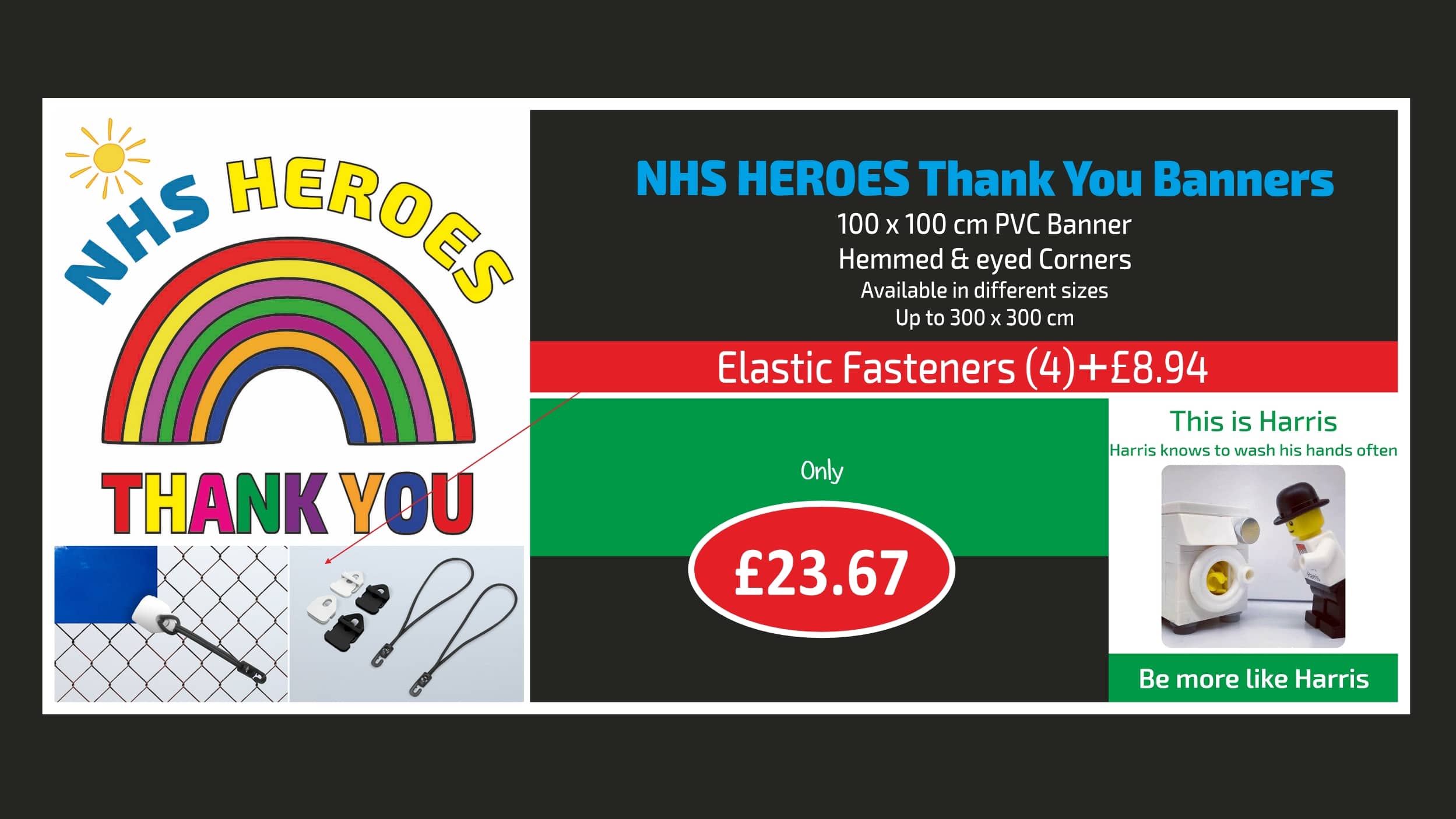 NHS Heros Banners Corona Virus web