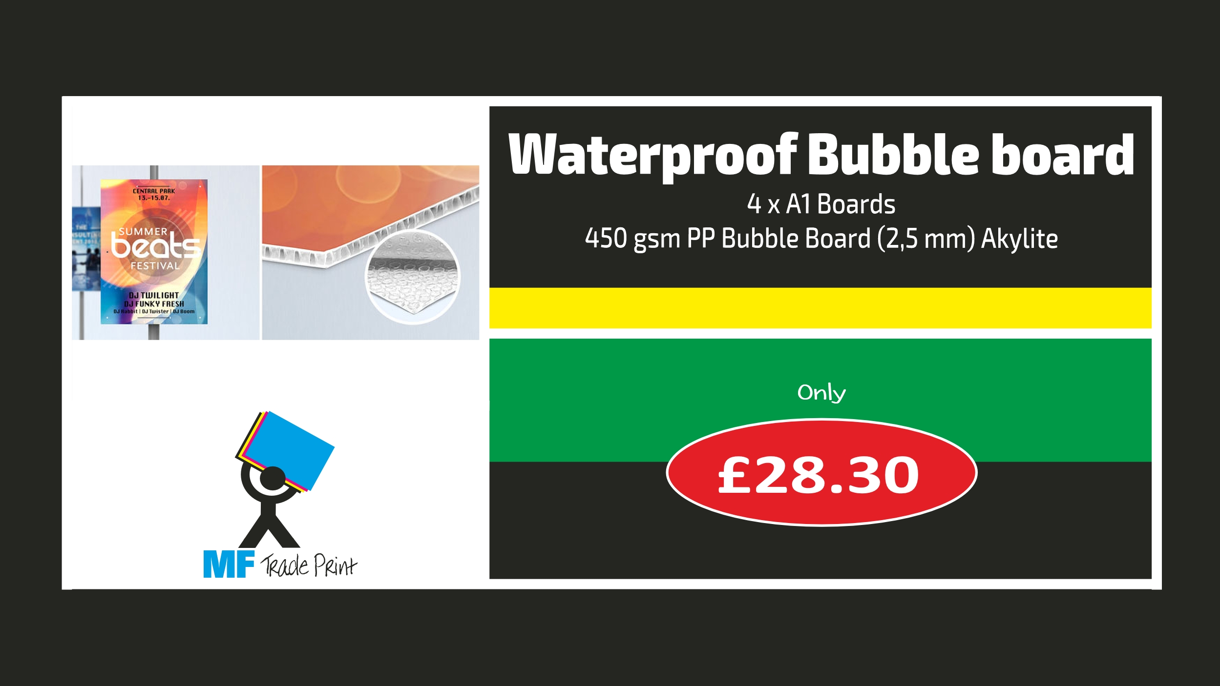 waterproof job boards pp bubble board web