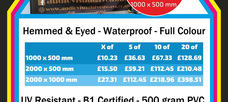 PVC Banners last chance offer