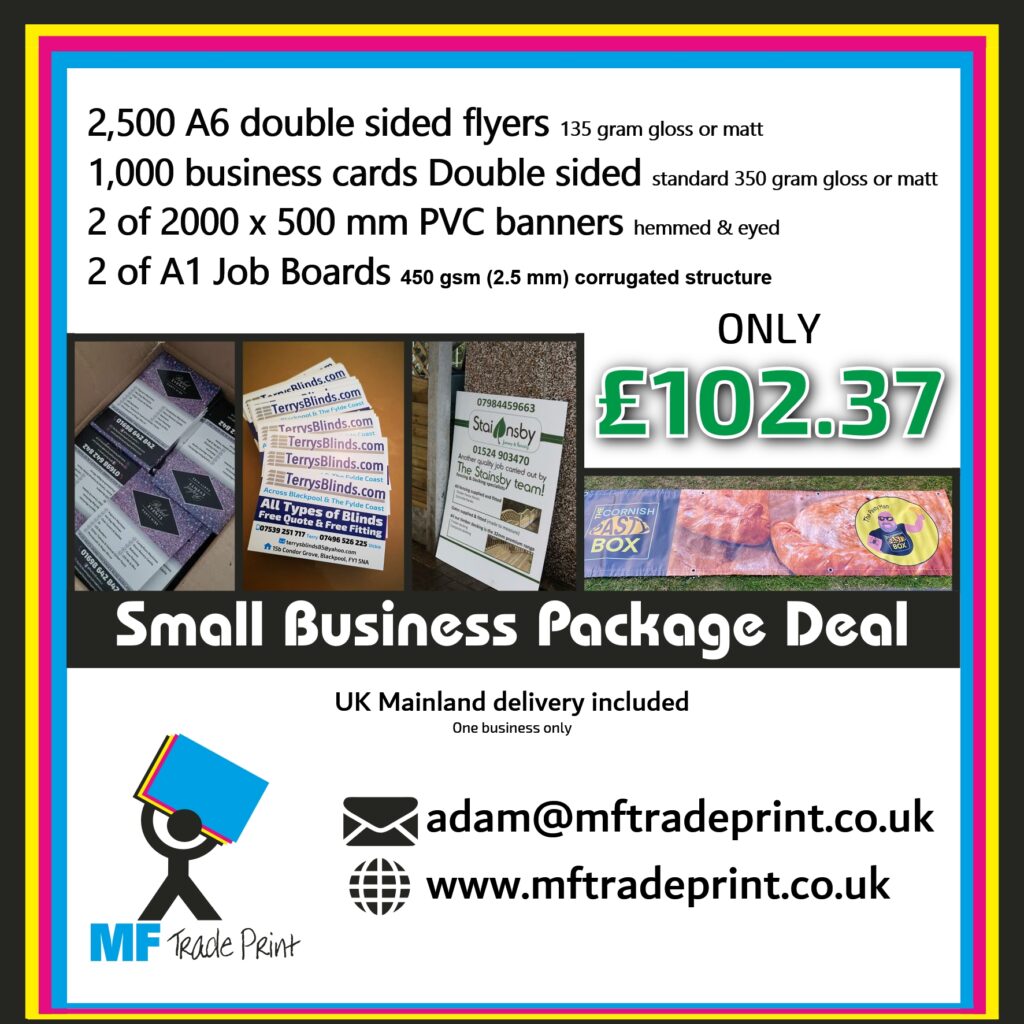 small business package deal business start up bargain
