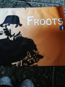 Froots printed Banner pvc