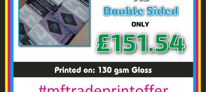 30,000 A6 double sided full colour flyers