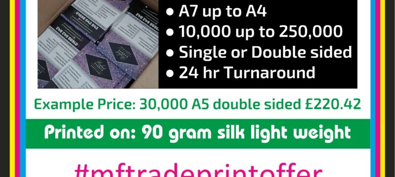 Bulk Budget Flyers 90 gram lightweight flyers leaflets