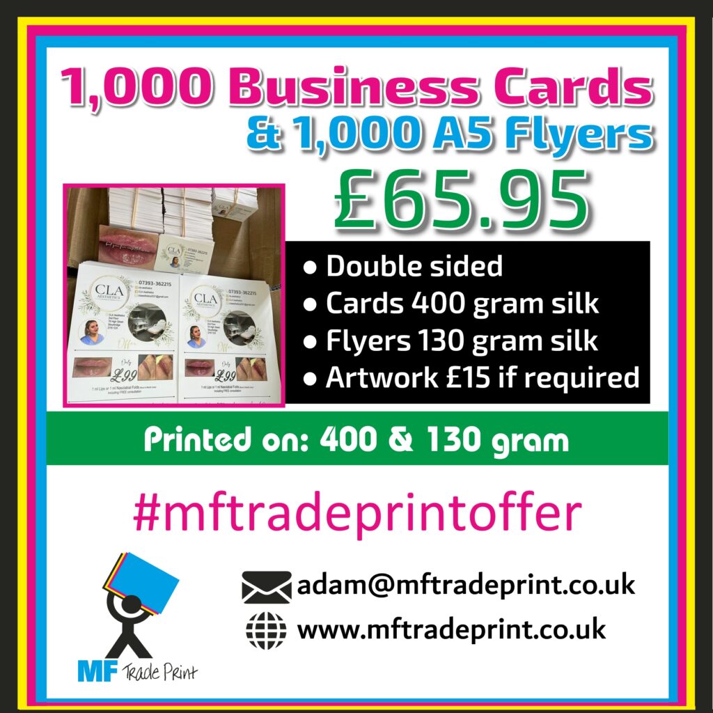 flyers and business cards package offer