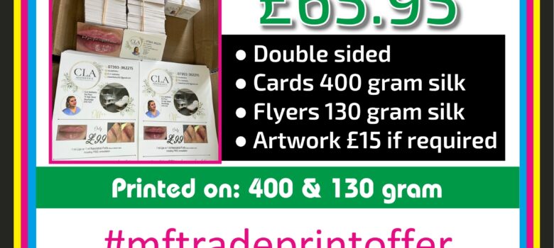flyers and business cards package offer