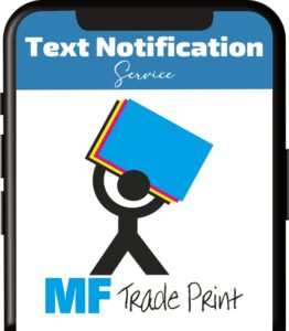 text notification service mf trade print