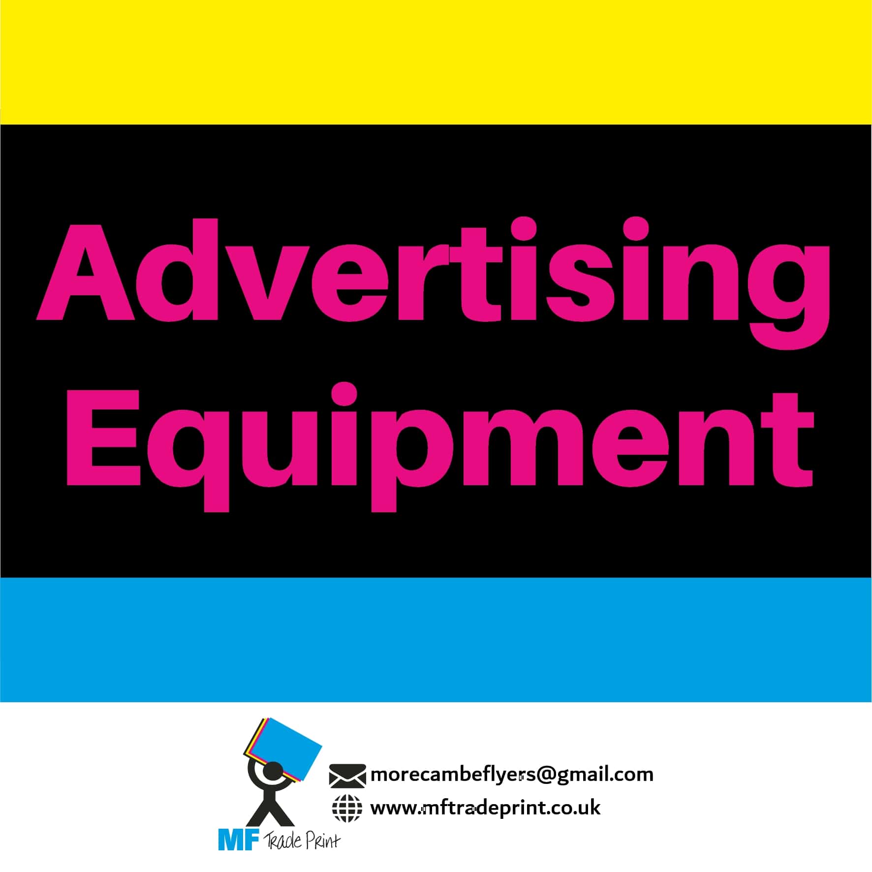 advertising equipment mf flyers trade print