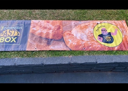 PVC Banners artwork The Pasty Box