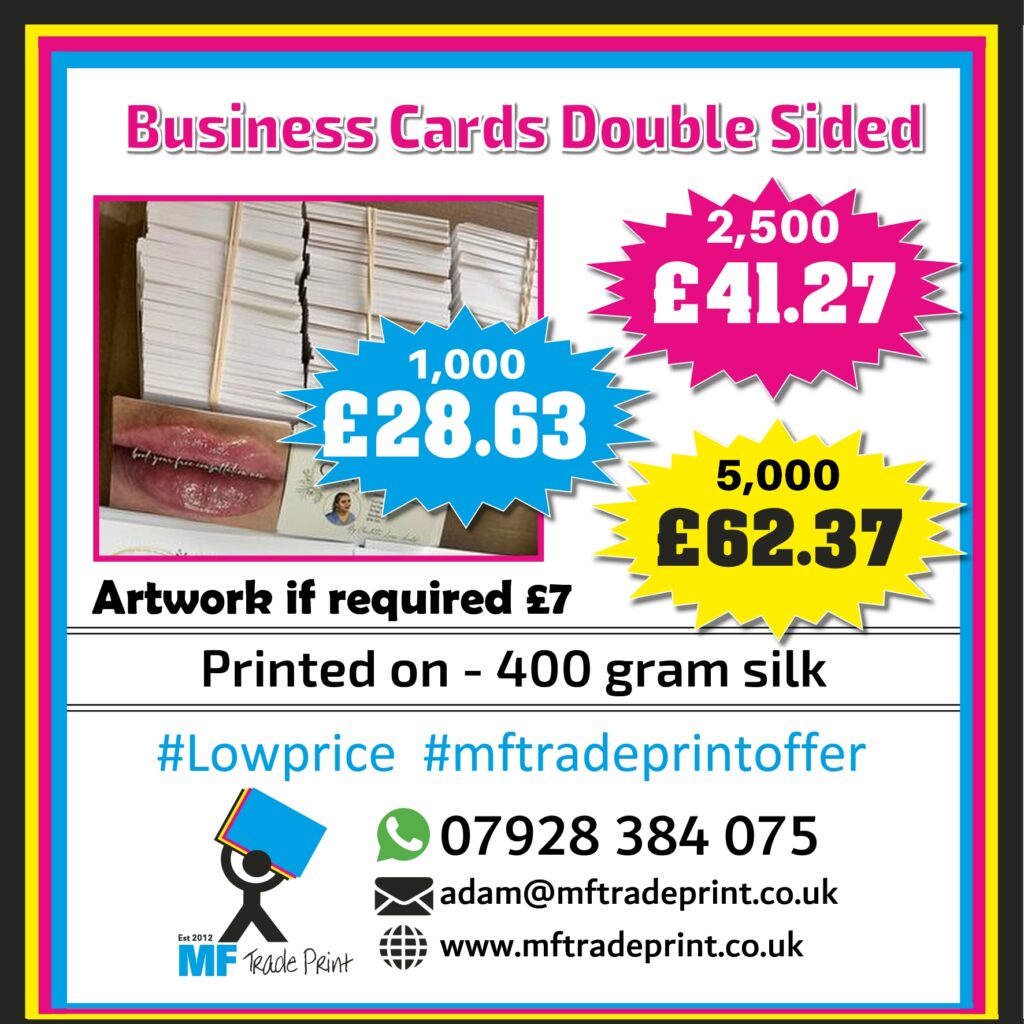 Business cards new lower prices