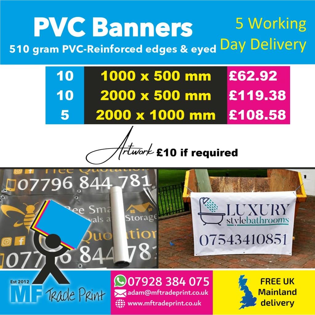 pvc banners bulk buy