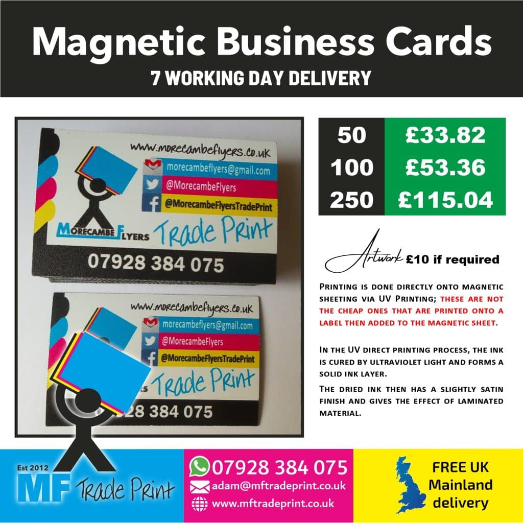 magnetic business cards