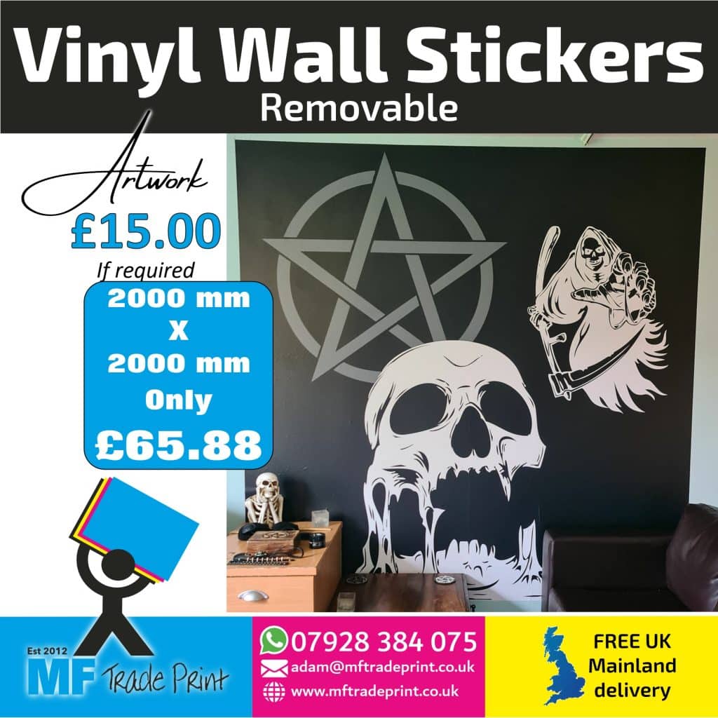 Vinyl Wall stickers large format