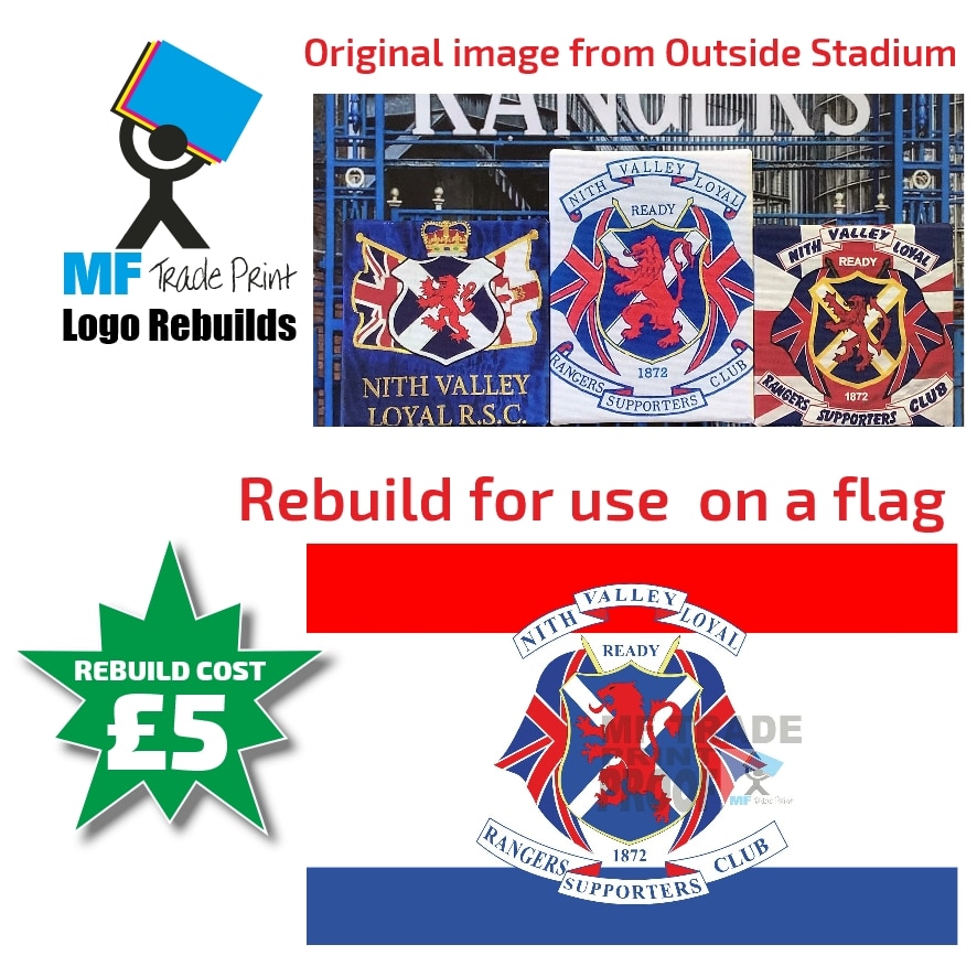logo rebuild Nith Valley Loyal Flag