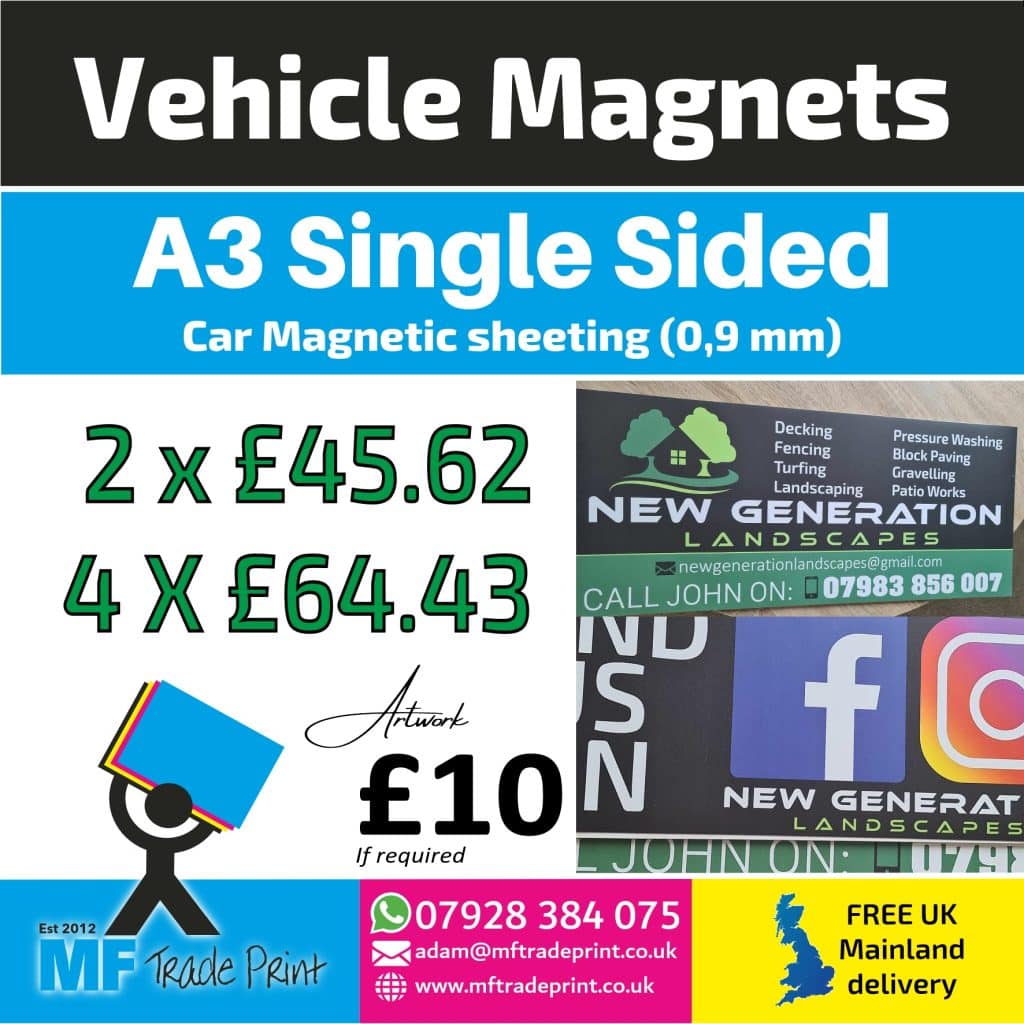 Car Van Magnets top quality low cost prices