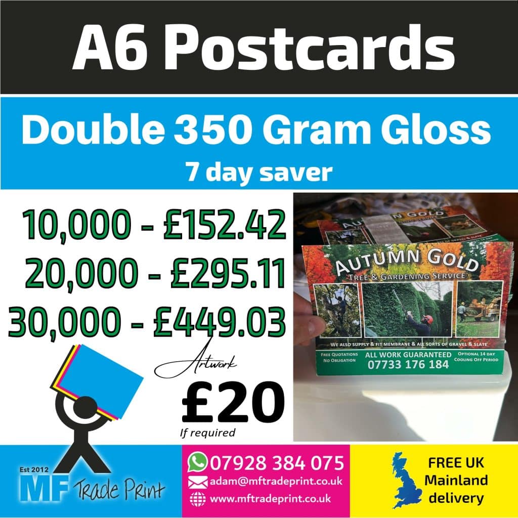 A6 postcards bulk buy cheapest in uk