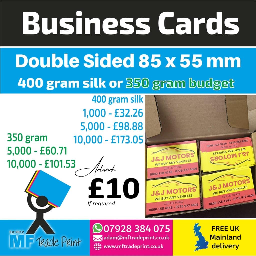 Business cards bulk buy