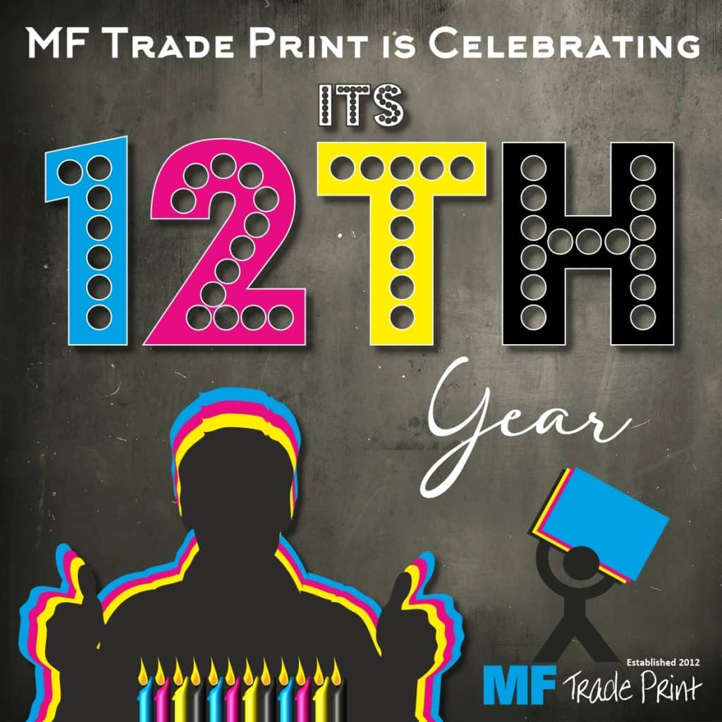 MF Trade Print 12 Years in Business